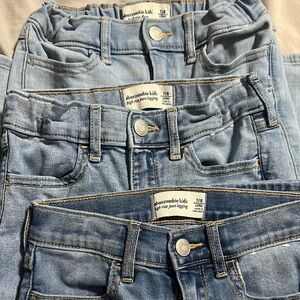 Abercrombie Kids Light Blue Jeans Bundle
